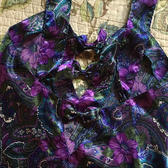 Vintage 90s floral lingerie set - Picture 4 of 4