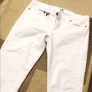 Paige skyline crop jeans