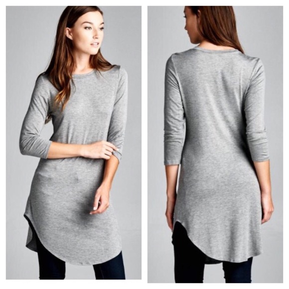 SALE Heather Grey ⚫️ Basic mini dress FINAL PRICE