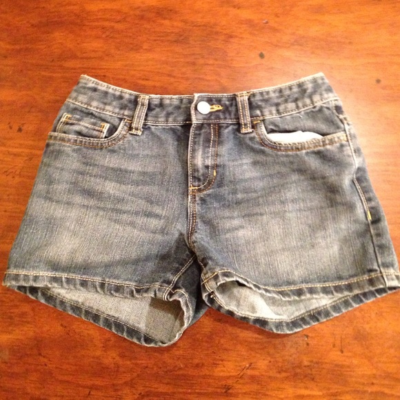 I am selling blue Jean shorts they have been used.