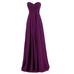 Sweetheart Chiffon Formal Dress