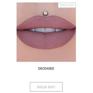 Jeffree Star Deceased Holiday Lipstick