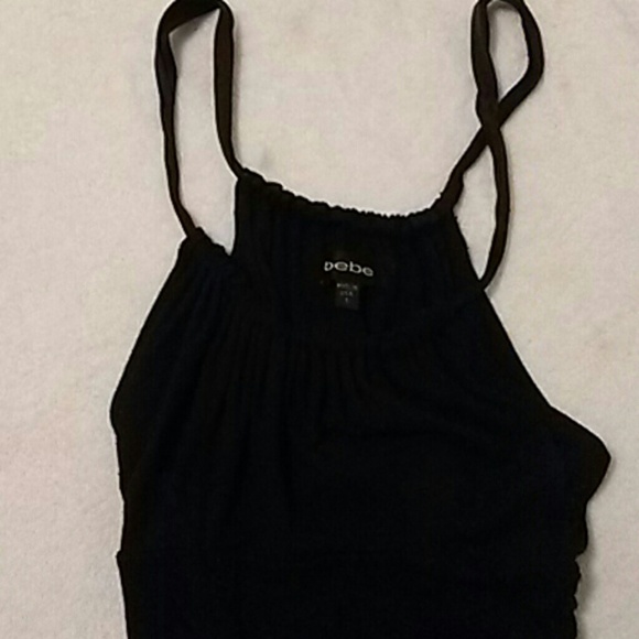 bebe black top - Picture 4 of 8