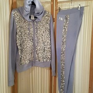PINK Victoria Secret cotton sweat suit