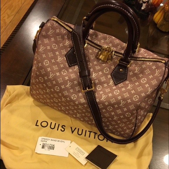 Louis Vuitton Speedy 30 bandouliere idylle SEPIA