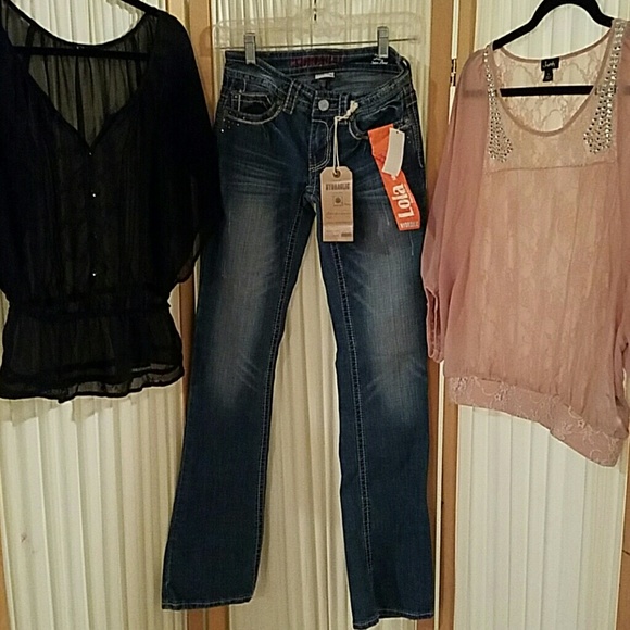 NWT Hydraulic slim boot cut jeans.