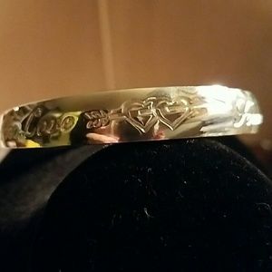 ๐ธ Forever love bracelet nwot adj. Silver plate. โค