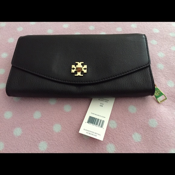 NEW - REDUCED! Tory Burch Black Leather Wallet - Picture 3 of 7