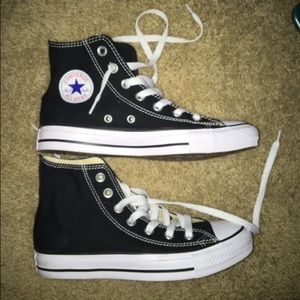 High top black converse 6