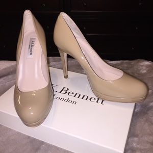 Kate Middleton's LK Bennett Taupe Sledge Heels