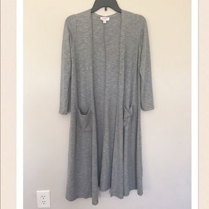 LuLaRoe xs Sarah duster cardigan- EUC