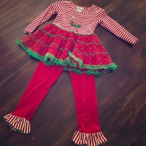 Girls Christmas outfit