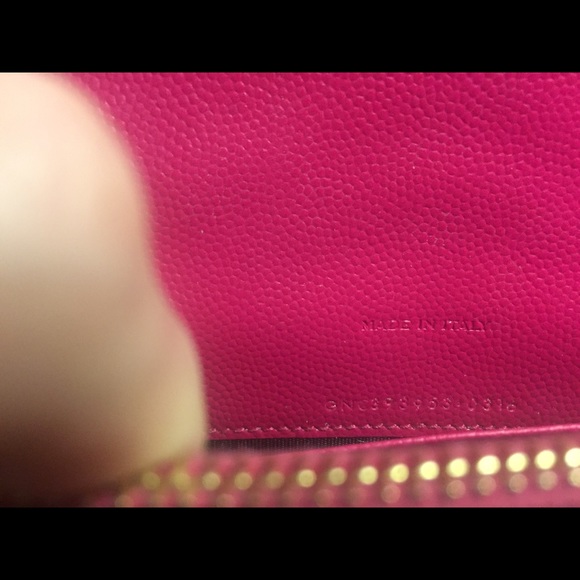 MONOGRAM SAINT LAURENT ENVELOPE CHAIN WALLET - Picture 3 of 4