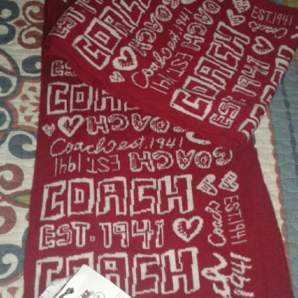 Coach Scarf