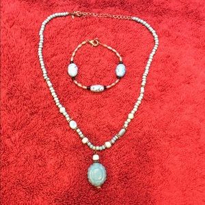 Necklace and Bracelet