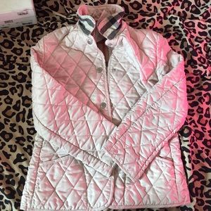 Light Pink Burberry Girl Jacket