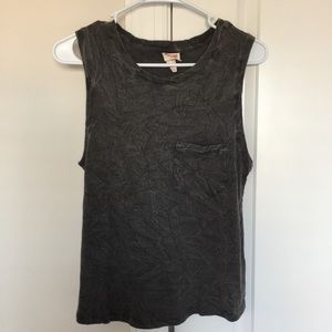 Acid Wash Muscle Tank