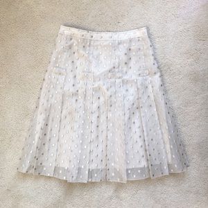 Tory Burch embroidered skirt
