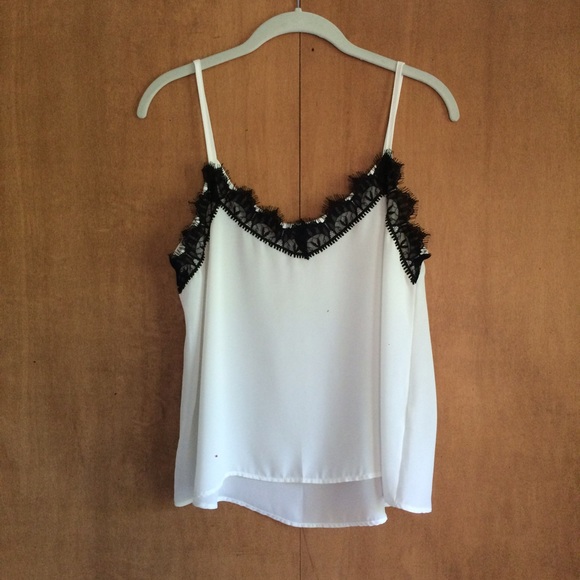 Tops - Lace Trim Cami