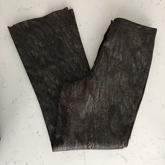 Fabulous INC International Concepts Leather Pants