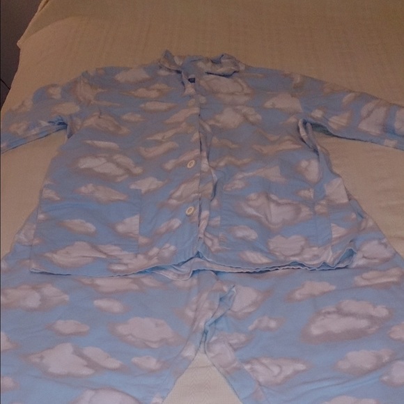 Nick & Nora Flannel Pajamas "Cloud Nine" Print