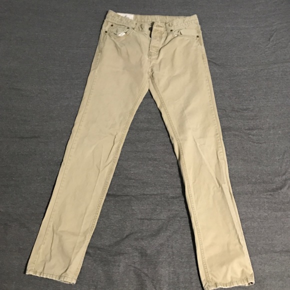 Hollister Light Wash Khakis