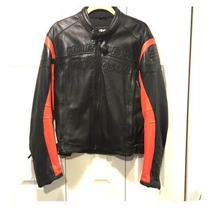 Men's leather Harley Davidson jacket