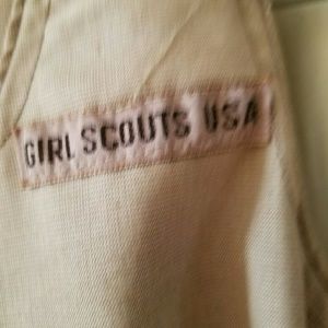 Vintage girl scouts of America uniform