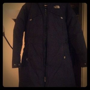 North Face long coat