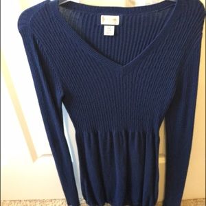 Blue Motherhood Maternity Sweater