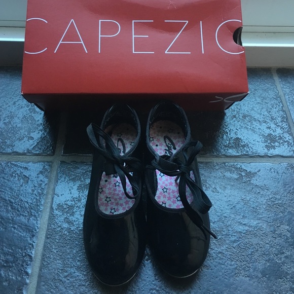 Black Capezio tap shoe