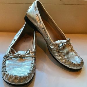 Linea Paolo metallic flats