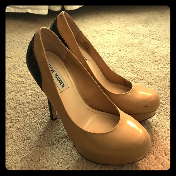 Steve Madden tan stiletto