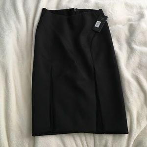 Guess black mesh insert pencil skirt !