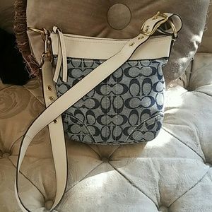 Coach Denim Crossbody Bag