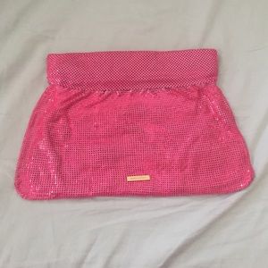 BCBG sequin clutch