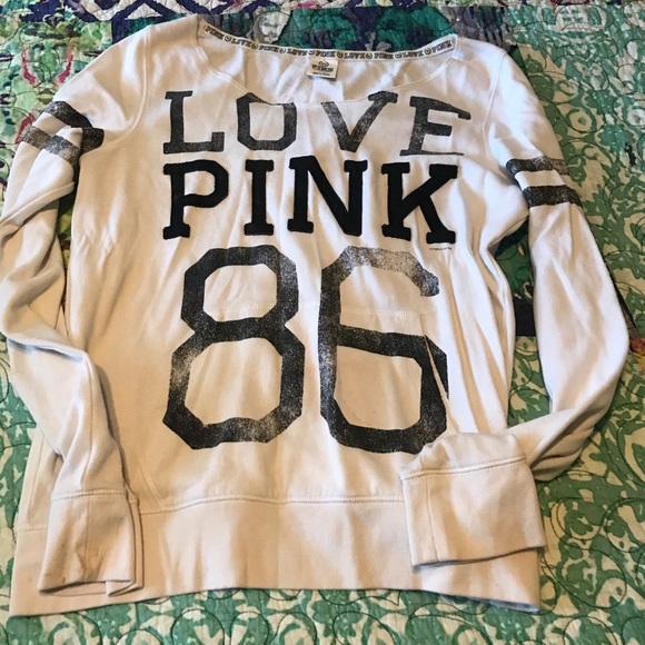 Pink! Scoop neck sweat shirt