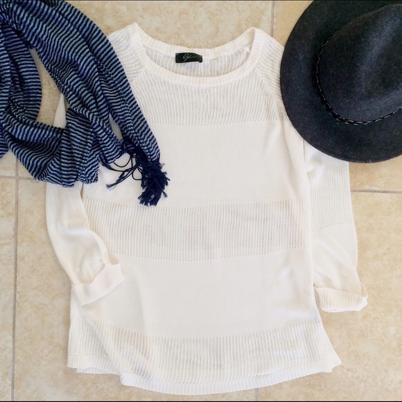 Cream Knit Sweater