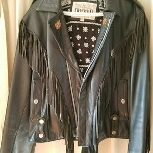 Open road leather jacket