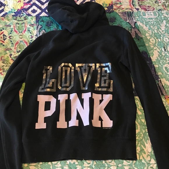 Pink hoodie