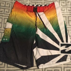 Men's Billabong Rasta Boardshorts