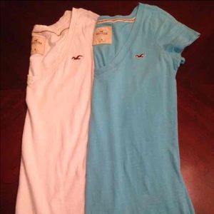 Hollister v-neck bundle
