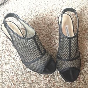 Black Caparros sandals