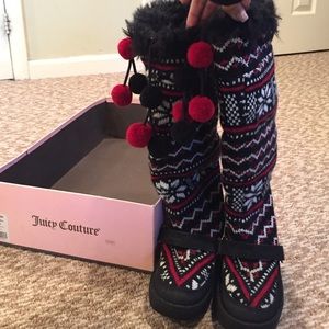 Juicy couture snowball snow shoes