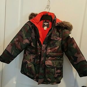 Camo boys jacket