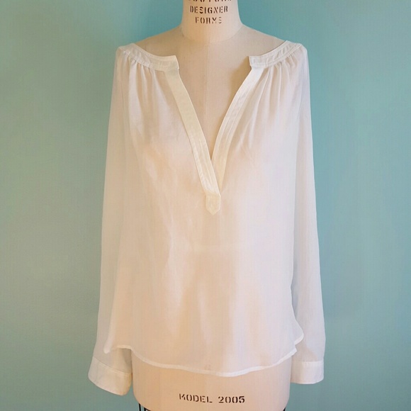 Ann Taylor Sheer Tunic