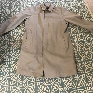 Banana Republic trench coat.