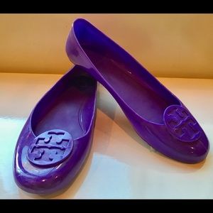 Purple Tory Burch Flats