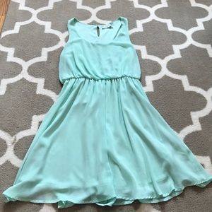 Lush mint dress