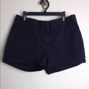 Black J.Crew chino shorts